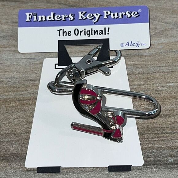 Key Finder Alexx Pink Shoes Heels Hook Clip - Picture 1 of 7
